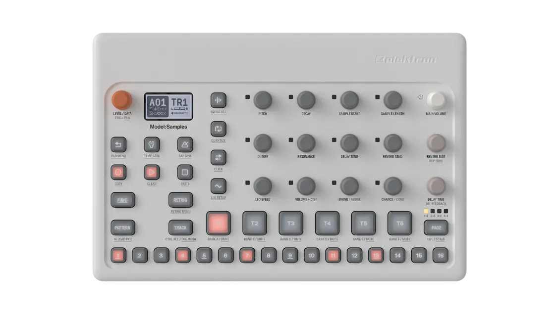 Elektron Model:Samples Groove Box 采样器 鼓机